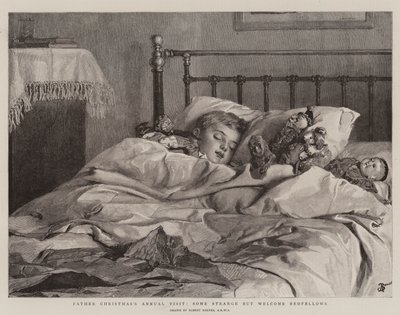 Het Jaarlijkse Bezoek van de Kerstman, enkele Vreemde maar Welkome Bedgenoten door Robert Barnes